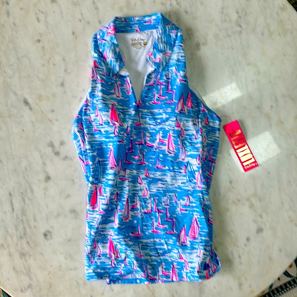 Lily Pulitzer Boatylicious tank. Luxe Tennis 🎾
